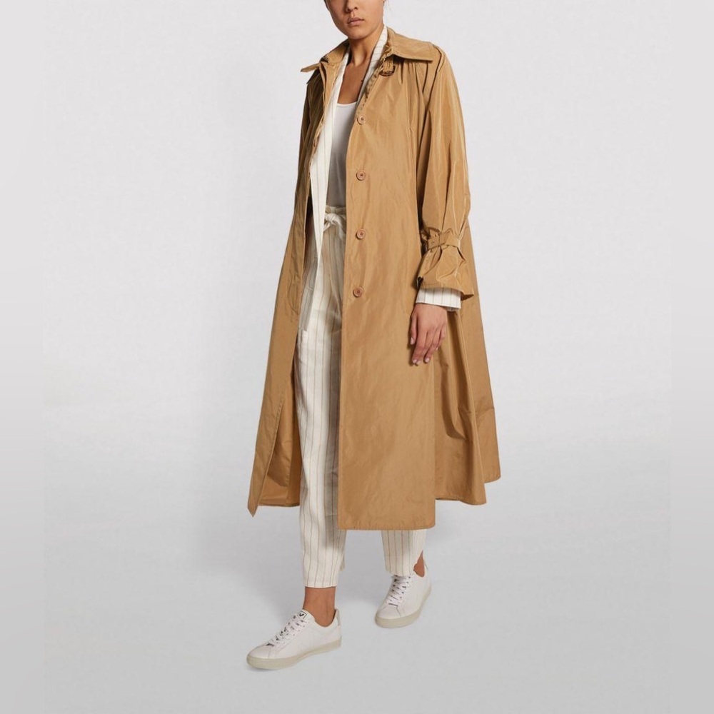Max Mara Ella taffeta trench